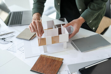 Architecture interior Asianman Creative project plan designer home and Choose interior materials ...