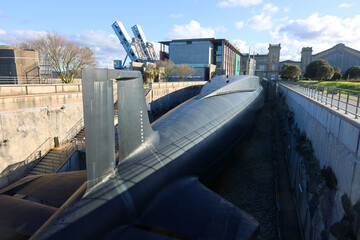 Sous-marin &agrave; Cherbourg
