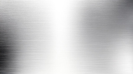 A seamless silver texture with a smooth, shiny surface, transitioning from a soft grey to bright silver