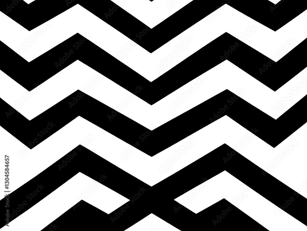 Poster abstract monochrome zigzag pattern forming an elegant background texture