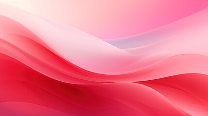 Red and Pink Gradient Background for Mobile Phone Screensaver Design. Light Red and White Gradients with Smooth Curves and Subtle Waves. Professional, Abstract Art with Flowing Fabric-Inspired Shapes