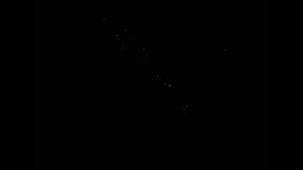 Large explosion with shafts of fire and smoke, three different speeds included, 4K