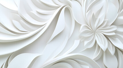 white pattern wave background, decor 03