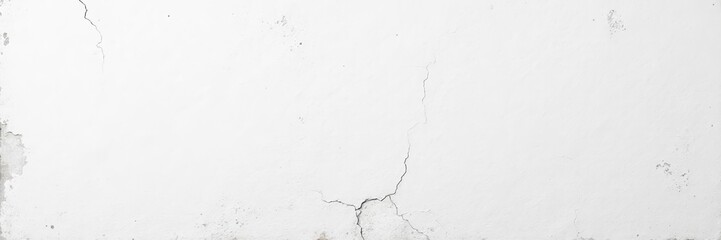 Close-up of a weathered white painted wall with deep marks and scuffs, damaged, distressed