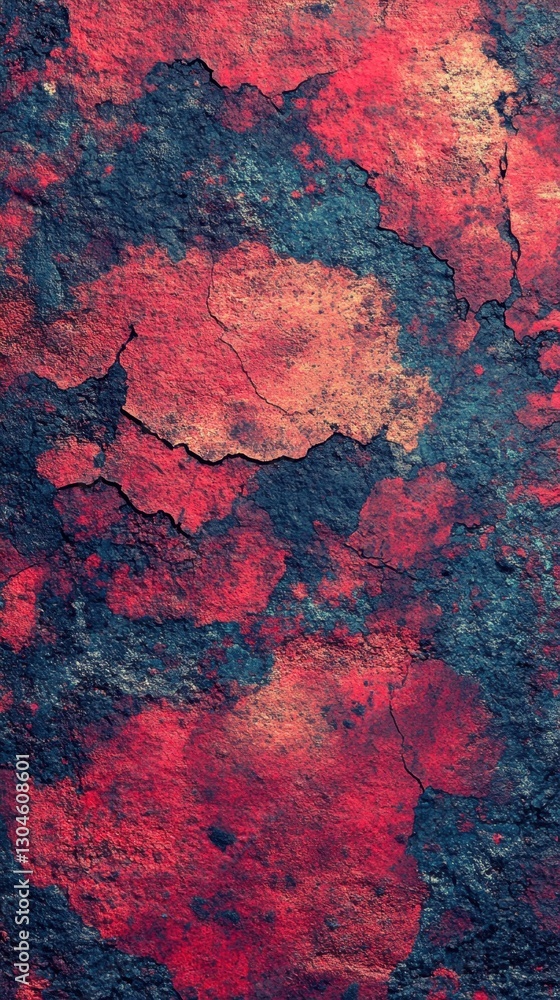 Poster abstract grunge texture background with red and blue hues for artistic design and creative projects 