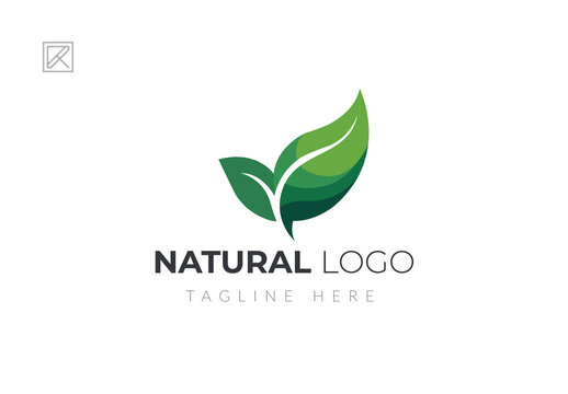 Natural Leaf Logo Design