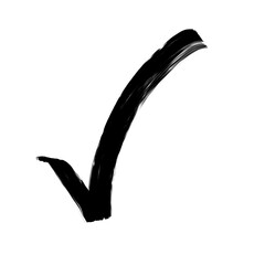 a check symbol for “yes” and “right” choice