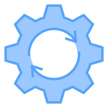 Automation Blue Icon