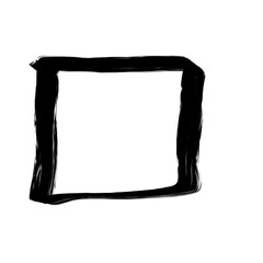 simple square doodle for picture frame