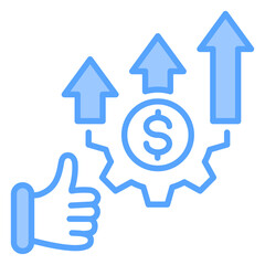 Advantage Blue Icon