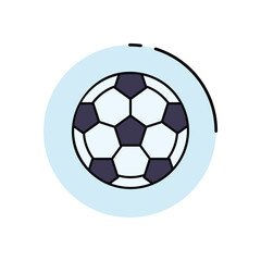 Obraz premium Football Vector icon