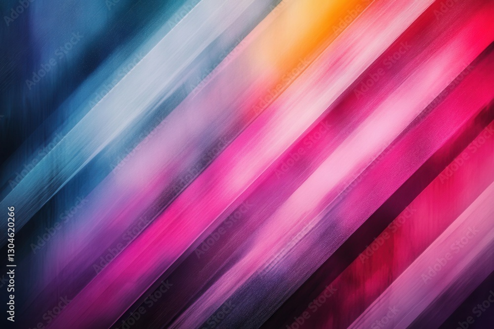 Poster abstract diagonal vibrant stripes background showcasing dynamic movement and colorful gradient trans