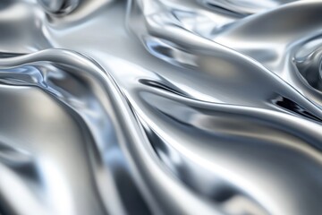 Elegant silver metallic texture for sophisticated branding and contemporary design applications in luxury lifestyle and commercial projects