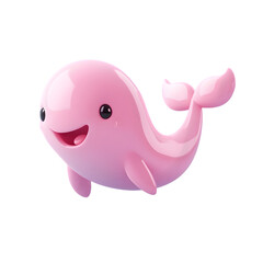 Obraz premium Minimalist yet detailed 3D animal icon with a stylish and futuristic feel