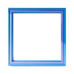 blue picture frame