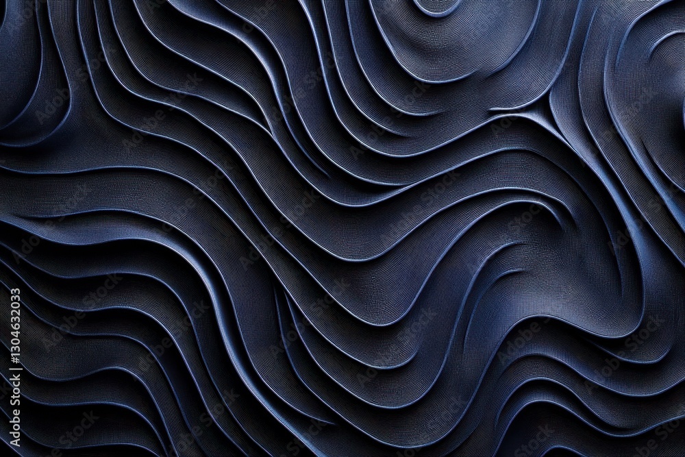 Poster elegant abstract organic lines creating a unique texture for a modern wallpaper background