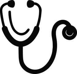 Stethoscope icon. Vector illustration