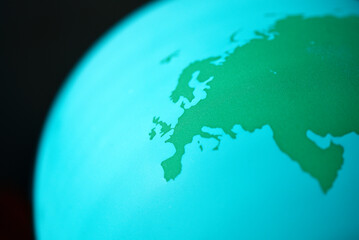 Ballon globe terrestre