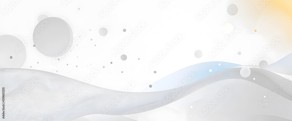 Aufkleber abstract flowing design with subtle gradients and blurred effects