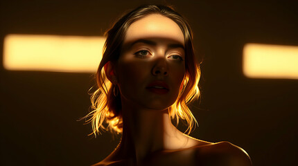 portrait of a young woman