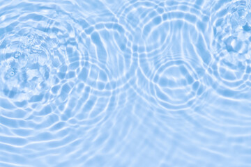 Water background,Sea blue water ripple surface texture with light effect use for Summer background...