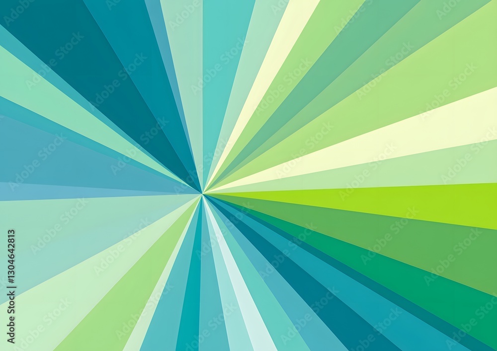 Poster a dynamic burst of colors emanating from a central point, creating a sense of energy and vibrancy