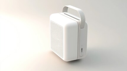 Portable white noise generator, elegant and compact, designed for travel and hotel stays