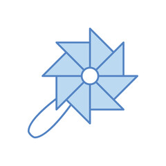 Pinwheel Vector icon