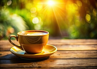 Obraz premium Exquisite high-resolution coffee cup photos. Premium stock images & free downloads available. Elegant, best quality.