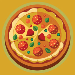 pizza vector