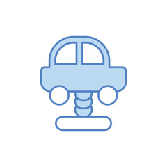 Baby Swing Toy Vector icon