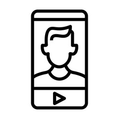 social media  vector icon