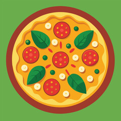 pizza vector