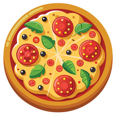 pizza vector