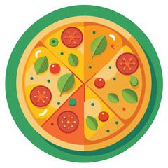 pizza vector