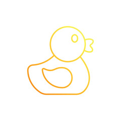 Rubber Duck Vector icon