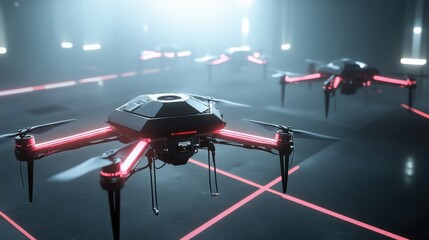 Drones Capturing High-Resolution Images for Efficient Inventory Scanning from Above Utilizing Advanced Technology and Augmented Reality Features