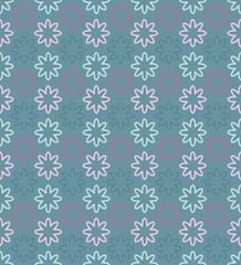 Pattern background for design. Colorful shapes seamless pattern.