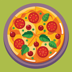 pizza vector