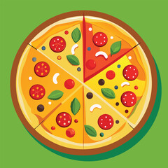 pizza vector