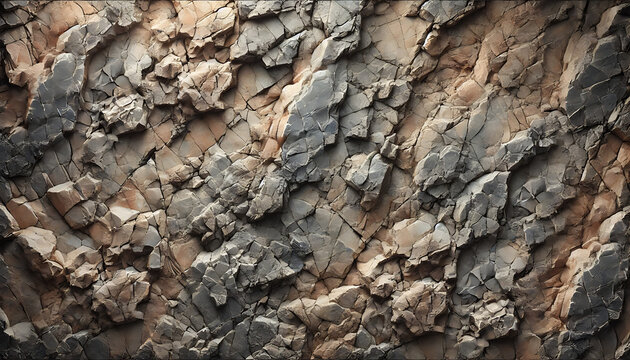 Texture rocheuse avec motifs g&eacute;om&eacute;triques et strates