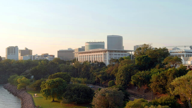 View of the city of Darwin