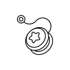 Yoyo Vector icon