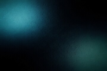 Obraz premium subtle blurred dark background with glowing teal blue light and depth