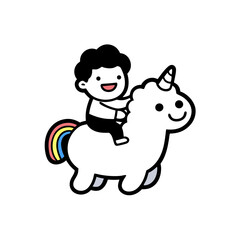 Naklejka premium polar bear on a snow