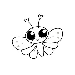 butterfly cartoon character