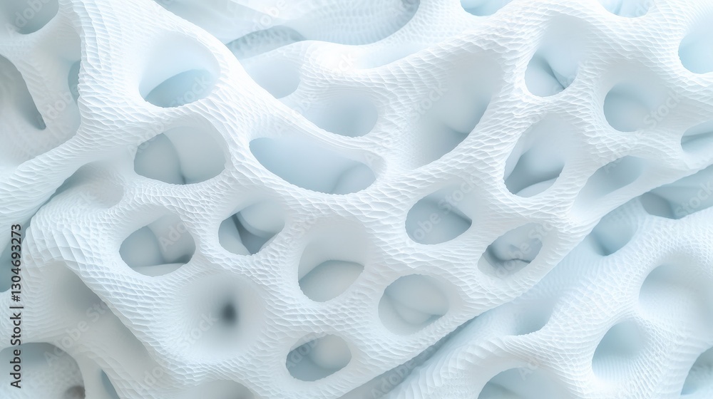 Aufkleber material science nanomaterials concept. textured white fabric with a breathable, mesh-like pattern.