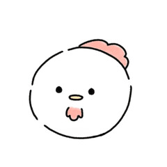 Drawing chicken cartoon