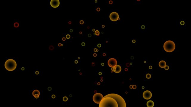 Light Silver, texture with disks. Blurred bubbles on abstract background with colorful gradient. Pattern for ads, leaflets.