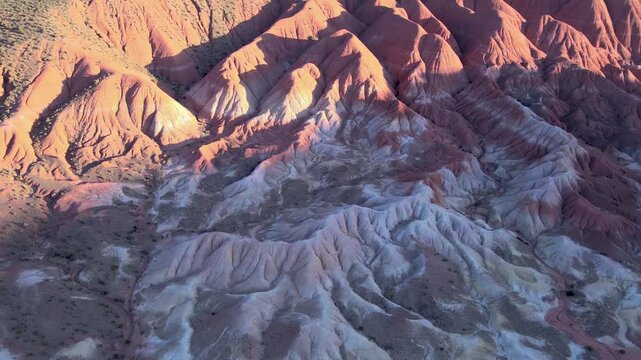 Tracking Colorful Mountains Moon Valley, Cusi Cusi, Jujuy, Argentina